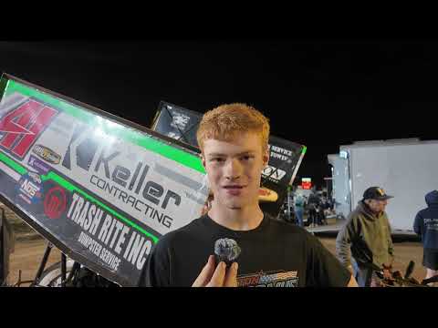 Logan Rumsey discusses his first-career 410 Sprint Car victory at Williams Grove and more - dirt track racing video image