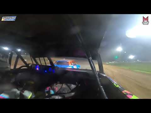 #23Z Zach Countryman - Pure Stock - 6-1-2024 Springfield Raceway - In Car Camera - dirt track racing video image