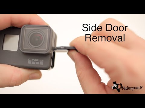 GoPro Hero5 Side Door Removal (avoiding breaking it!!) GoPro Tip #576 - UCTs-d2DgyuJVRICivxe2Ktg