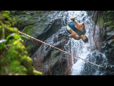 Slackladder: Alex Mason Takes on 8 Slacklines in the Hawaiian Jungle - UCblfuW_4rakIf2h6aqANefA