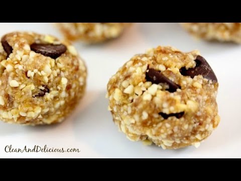 Raw Chocolate Chip Cookie Dough Bites - UCj0V0aG4LcdHmdPJ7aTtSCQ