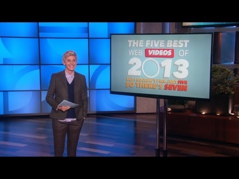 Ellen's Top 5 Web Videos of 2013! - UCp0hYYBW6IMayGgR-WeoCvQ