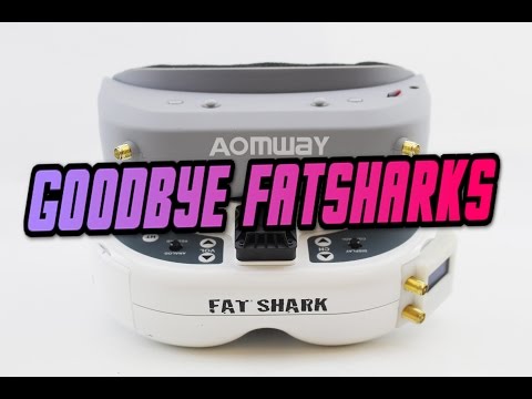 Aomway VS Fatshark | OMG NEW BEST FPV GOGGLE? Aomway commander goggle fpv review - UC3ioIOr3tH6Yz8qzr418R-g