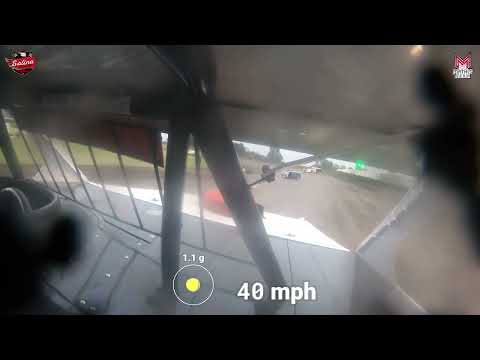 #21 Greg Scheffler - USRA Modified - 5-25-2024 Salina Highbanks Speedway - In Car Camera - dirt track racing video image