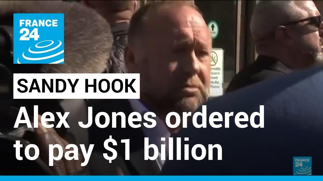 Alex Jones’ Sandy Hook lies: Conspiracy theorist ordered to pay $1 billion to families • FRANCE 24
