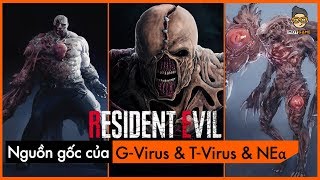 [Phân Tích] Resident Evil - Nguồn gốc của G Virus & T Virus & NEα | Motgame