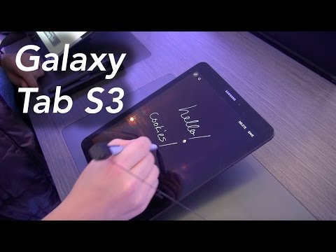Galaxy Tab S3: Hands-On Review - UCB2527zGV3A0Km_quJiUaeQ