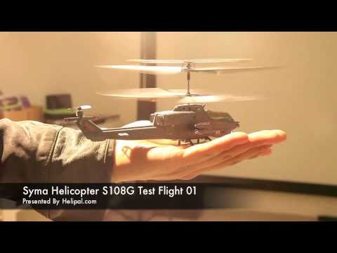 HeliPal.com - Syma S108G w/Gyro Micro Helicopter Test Flight 001 - UCGrIvupoLcFCW3CIKvfNfow