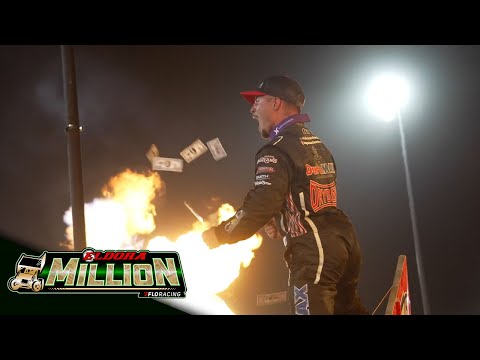 Logan Schuchart Celebrates A Million-Dollar Win | 2023 Eldora Million at Eldora Speedway - dirt track racing video image