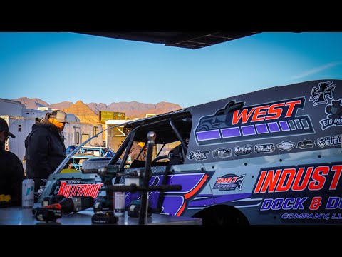 Driving Through the Field at the Wild West Shootout - dirt track racing video image