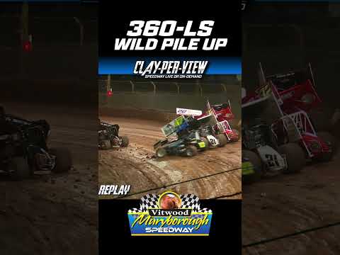 CPV SHORTS | A bit of a wild start! #speedway #speedweek #sprintcarracing #dirttrackracing - dirt track racing video image