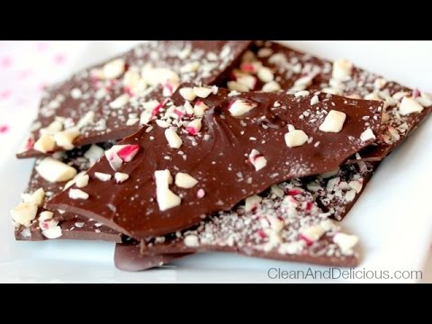 Dark Chocolate Peppermint Bark Recipe - Healthy Holiday Treat - UCj0V0aG4LcdHmdPJ7aTtSCQ