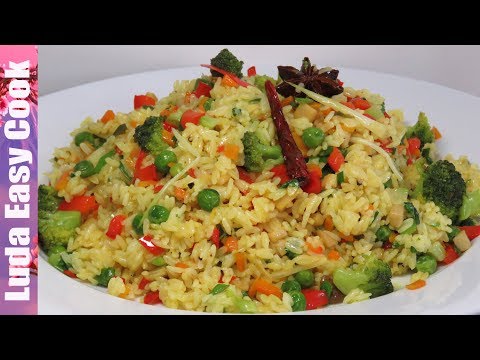 ВКУСНЫЙ ГАРНИР ИЗ РИСА и овощей на сковороде БЫСТРО И ПРОСТО | VEGAN FRIED RICE recipe - UCwZ6TJuh2PsR83k5PkkQx4A