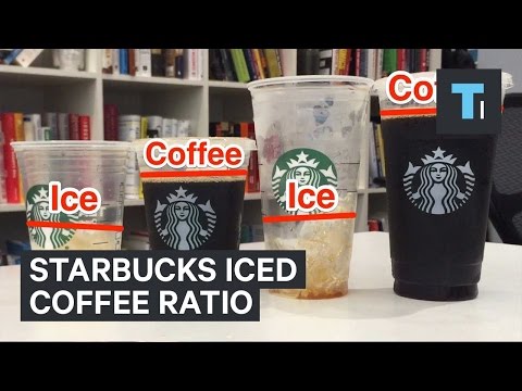 Starbucks Ice To Coffee Ratio - UCVLZmDKeT-mV4H3ToYXIFYg