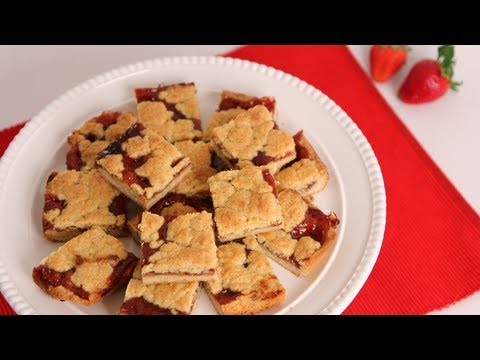 Strawberry Bars Recipe - Laura Vitale - Laura in the Kitchen Episode 533 - UCNbngWUqL2eqRw12yAwcICg