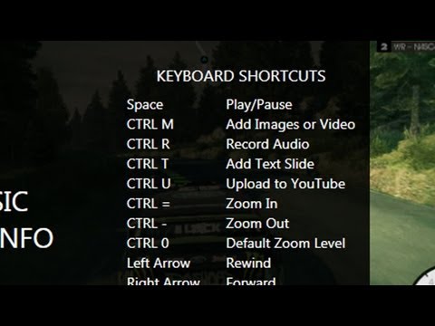 Ezvid Keyboard Shortcuts - UCXAHpX2xDhmjqtA-ANgsGmw