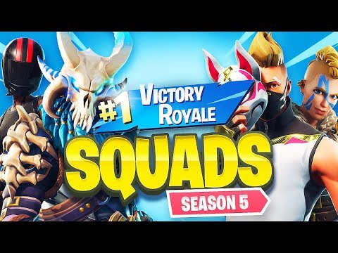 FORTNITE SQUADS w/  FRIENDS!! *SEASON 5* // 1,200 WINS // 23,400+ FRAGS (Fortnite Battle Royale) - UC2wKfjlioOCLP4xQMOWNcgg