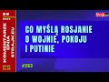 Komentarze dnia Strajku Co my?l? Rosjanie o wojnie, pokoju i Putinie.