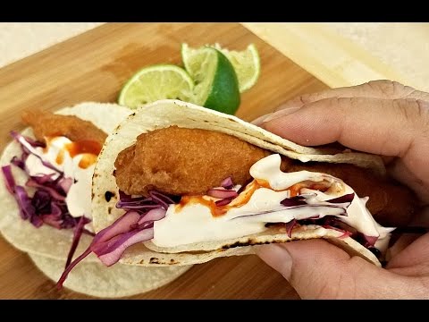 How to make Fish Tacos | Crispy Beer Battered Fish Recipe #easyrecipe - UCehYu6vFoOvu1MVPW24pUbQ