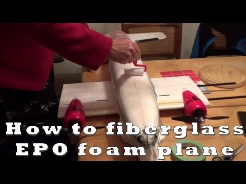How to fiberglass an RC Plane belly "My Twin Dream" - UCArUHW6JejplPvXW39ua-hQ