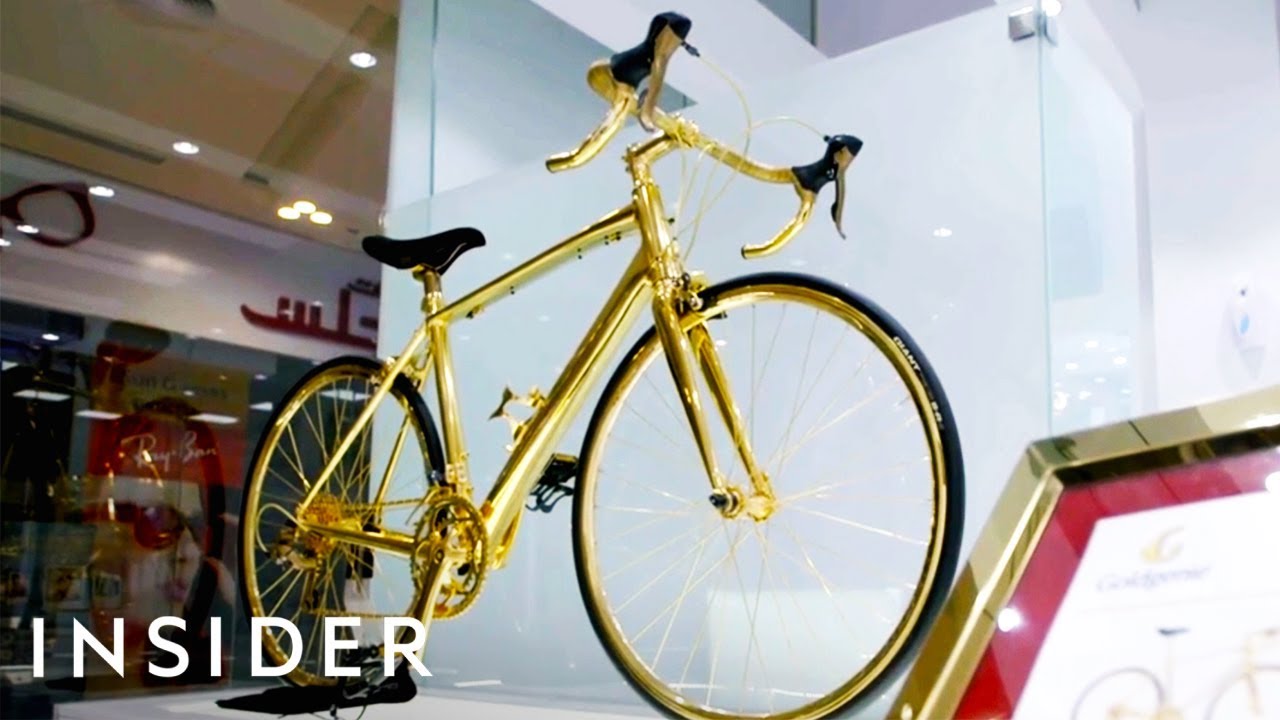 Men's Racing Bike Bicycle in Gold