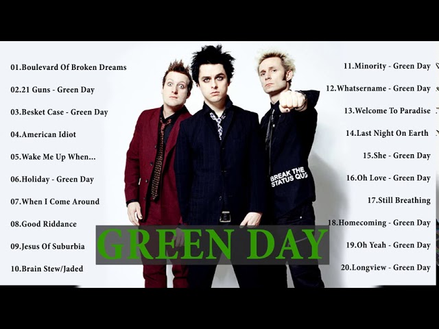 Green Day – The Best Rock Music
