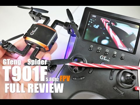 GTENG T901F 5.8GHz FPV Micro QuadCopter Review [UnBox, Inspection, Flight Test, Pros & Cons] - UCVQWy-DTLpRqnuA17WZkjRQ