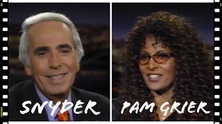 Pam Grier - Tom Snyder: The Late Late Show (1998)
