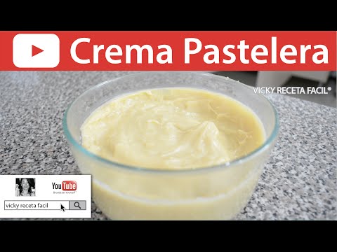 Cómo hacer CREMA PASTELERA | Vicky Receta Fácil - UCewhO42h_TIKZdntpI-v39g