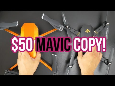 Best camera drone under $50? - DJI Mavic clone! - UC5RL5EPFlPi92TsunwORtcA