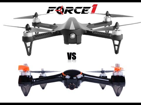 Half Chrome: Force1 F100 vs F200 DRONE BATTLE - UCDAcUpbjdmKc7gMmFkQr6ag