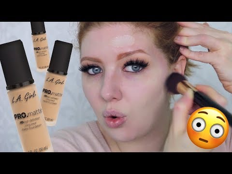 LA Girl Pro Matte Foundation | Wear Test & Review - UCwQ48S6LdJVdGUM27M0oy4w