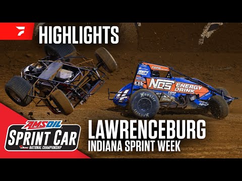 USAC Indiana Sprint Week at Lawrenceburg Speedway 7/30/24 | Highlights - dirt track racing video image