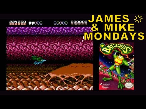 Battletoads "Turbo Tunnel" (NES Video Game) James & Mike Mondays - UC0M0rxSz3IF0CsSour1iWmw