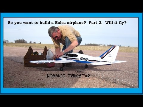 Did the TWINSTAR Fly on the old OS Max .10 engines? Part 2 of Balsa build. - UCvPYY0HFGNha0BEY9up4xXw