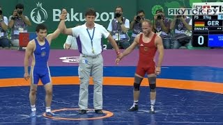 Виктор Лебедев - золотой призер Европейских игр в Баку