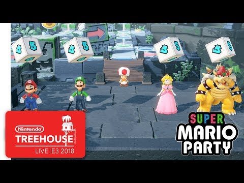 Super Mario Party Gameplay Pt. 1 - Nintendo Treehouse: Live | E3 2018 - UCGIY_O-8vW4rfX98KlMkvRg