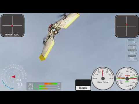 VTOL, vectored Tailsitter, Test 22, Tuning perfect - UCeY_PBnw4JTeXcyFIekcLtw