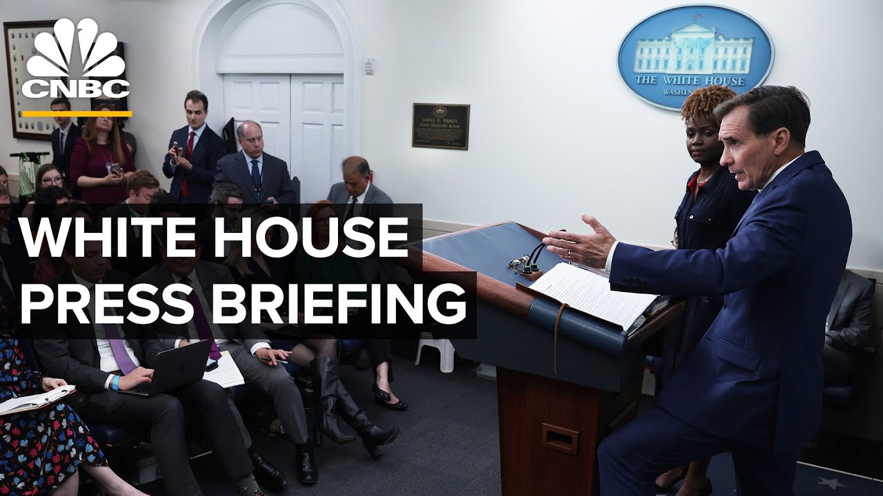 LIVE: White House press secretary Karine Jean-Pierre holds a briefing with reporters — 05/31/23