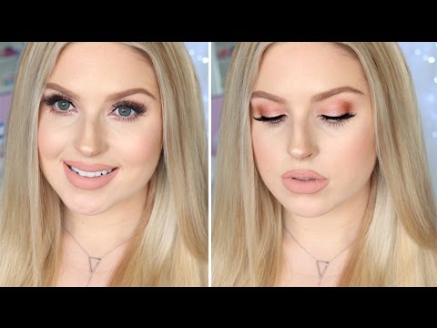 Makeup For Fair or Pale Skin ♡ Glam Daytime Rose Gold & Nudes! - UCMpOz2KEfkSdd5JeIJh_fxw