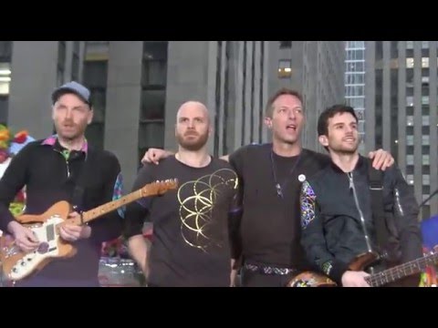 COLDPLAY - "Adventure Of A Lifetime" - Live in New York City - TODAY Show - March 14, 2016 [HD][HQ]