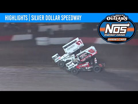 World of Outlaws NOS Energy Drink Sprint Cars Silver Dollar Speedway, September 8, 2022 | HIGHLIGHTS - dirt track racing video image
