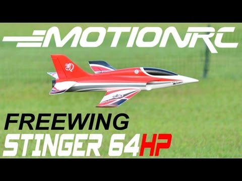 MotionRC / FREEWING STINGER 64HP-4S Review & Flight Demo by: RCINFORMER in HD - UCdnuf9CA6I-2wAcC90xODrQ