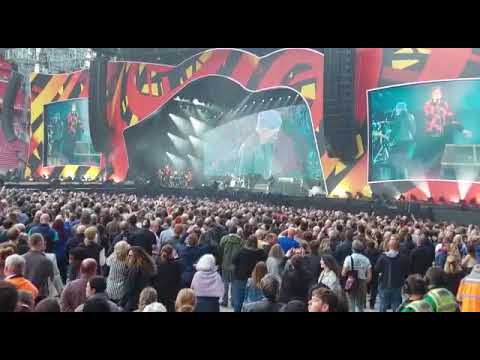 The Rolling Stones - intro + Street Fighting Man.  Anfield Stadium, Liverpool. 9/6/2022