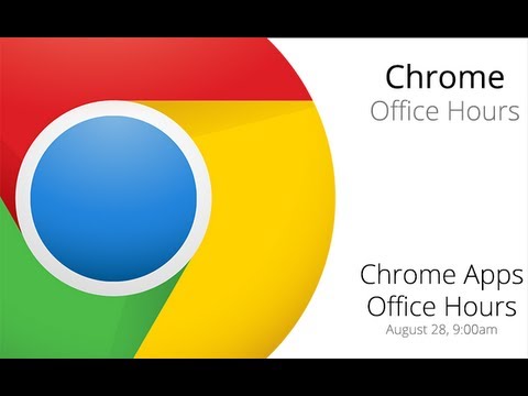 Chrome Apps Office Hours: Chrome Storage APIs - UC_x5XG1OV2P6uZZ5FSM9Ttw