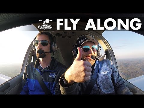 Pilot Program Fly-Along | Stefan Pilots a Diamond DA-40! - MTSU - UC9zTuyWffK9ckEz1216noAw