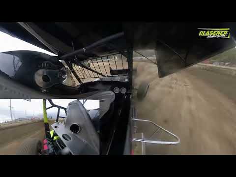 Ash Cleary Tassie Sprintcar Heat 1 Hobart Speedway 2022 - dirt track racing video image