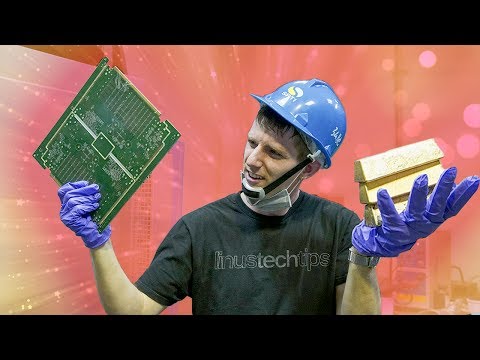 Turning SCRAP Electronics into GOLD BARS! - UCXuqSBlHAE6Xw-yeJA0Tunw