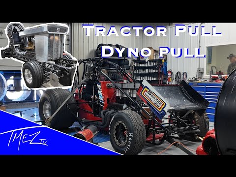 Tractors and a Chassis Dyno at Englers Machine and Tool - dirt track racing video image