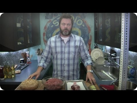 Late Night Eats - Nick Offerman Makes A Ron Swanson Turkey Burger (Late Night with Jimmy Fallon) - UC8-Th83bH_thdKZDJCrn88g